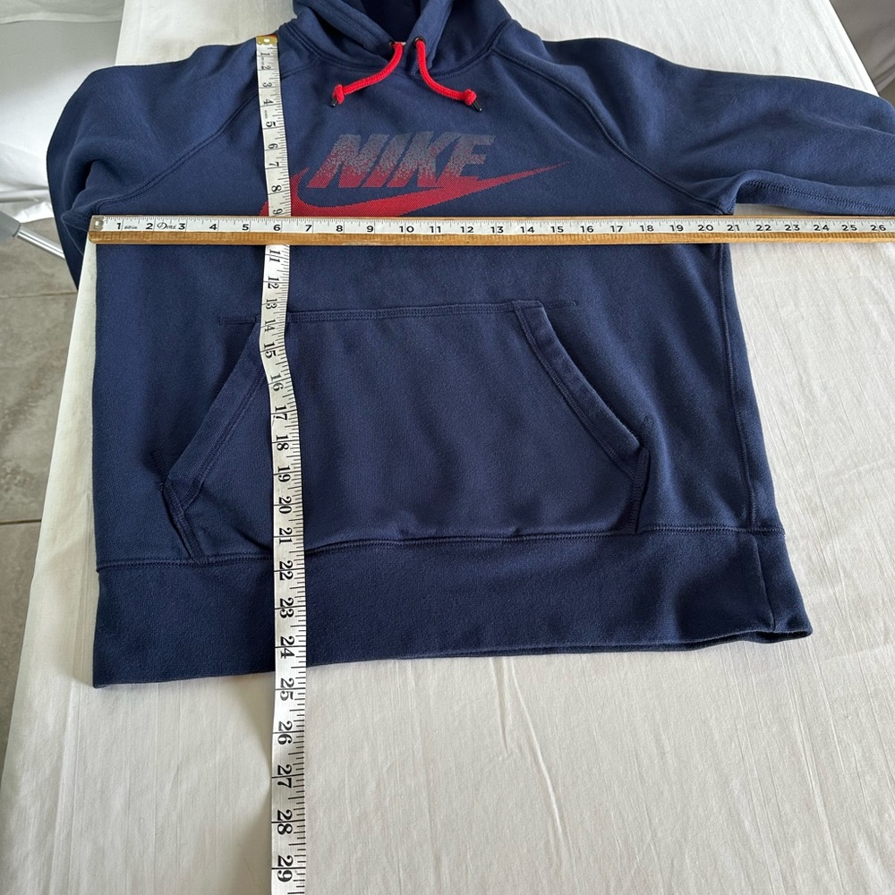 Nike Woman’s Navy Pullover Hoodie Sweatshirt Sportwear, Casual Sz Small P - Picture 6 of 12
